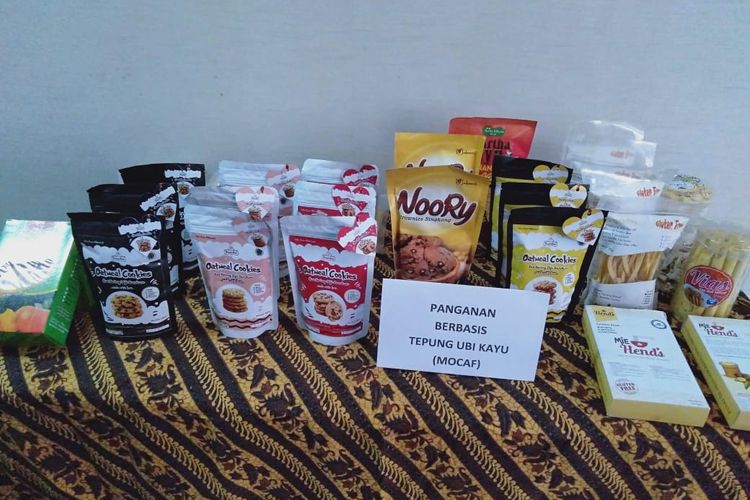 Panganan berbahan mocaf dari varietas unggul singkong yang dikembangkan LIPI