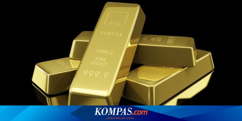 Jelang Akhir Pekan Harga Jual Dan Beli Emas Antam Turun Rp 1 000 Per Gram