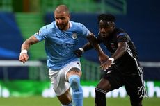 Babak Pertama Man City Vs Lyon, The Citizens Tertinggal Satu Gol