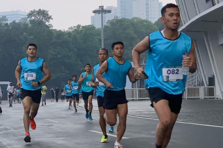 Perhelatan JULO Charity Run pada Minggu (3/7/2022) di kawasan Stadion Gelora Bung Karno, Jakarta sekaligus kampanye Siap Melesat.
