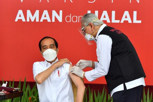 Cerita Dokter yang Suntikkan Vaksin Covid-19 untuk Jokowi, Sempat Gemetar di Awal