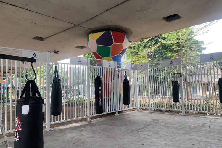Ring Tinju di Kolong Flyover Kampung Melayu Jaktim Segera Dibuka, Ini Cara Daftar Latihannya