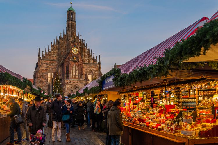 Ilustrasi Nuremberg Christmas Market