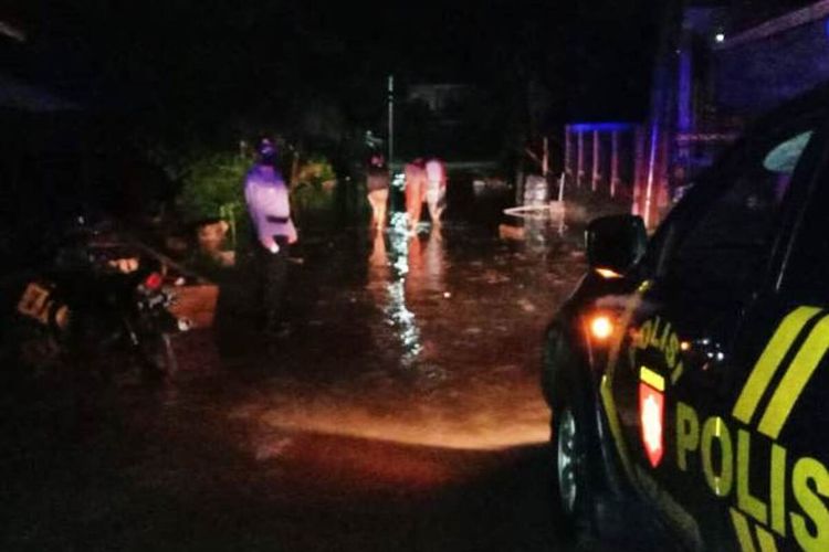 Bencana banjir bandang dan longsor terjadi di wilayah Kecamatan Leles dan Agrabinta, Kabupaten Cianjur, Jawa Barat, Sabtu (3/10/2020) dini hari