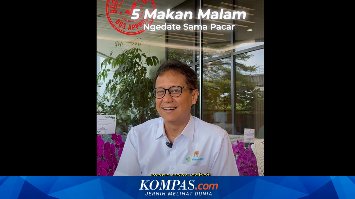 Menkes Budi Gunadi Beri Rating pada 5 Menu Makan Malam Saat “Nge-date”