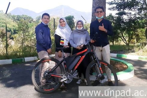 Easy Bike, Sepeda Listrik Tenaga Matahari Inovasi Mahasiswa Unpad