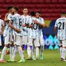 Hasil Argentina Vs Brasil - Lionel Messi Akhirnya Angkat Trofi Bersama Tim Tango!