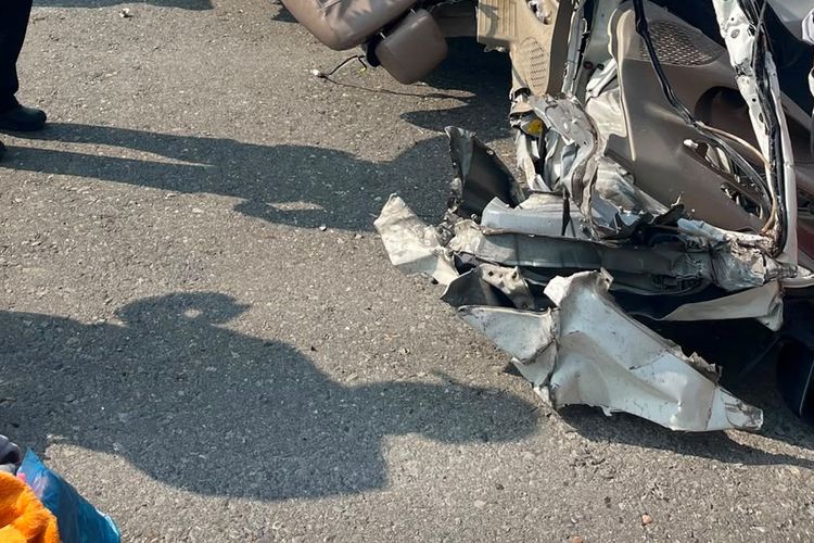 Tabrakan Maut di Tol Medan-Tebing Tinggi, 1 Tewas dan 7 Orang Luka   