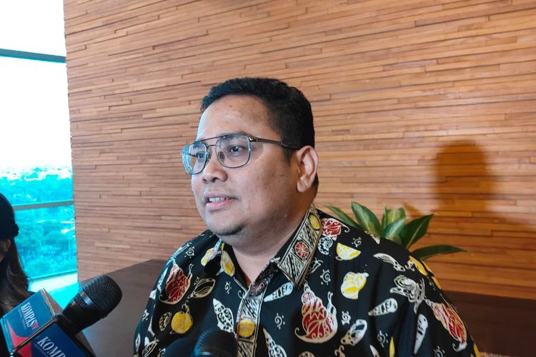 Ketua Badan Pengawas Pemilu (Bawaslu) Rahmat Bagja ditemui di kawasan Kasablanka, Jakarta Selatan, Kamis (7/12/2023).
