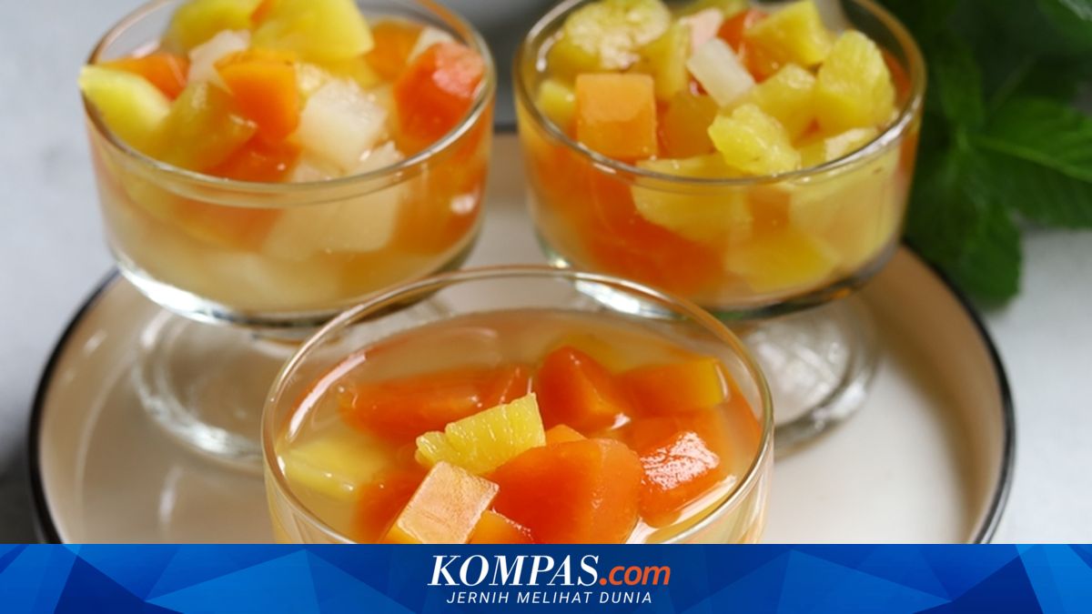 Resep Es Buah Jadul untuk Minuman Lebaran, Tanpa Susu dan Sirup