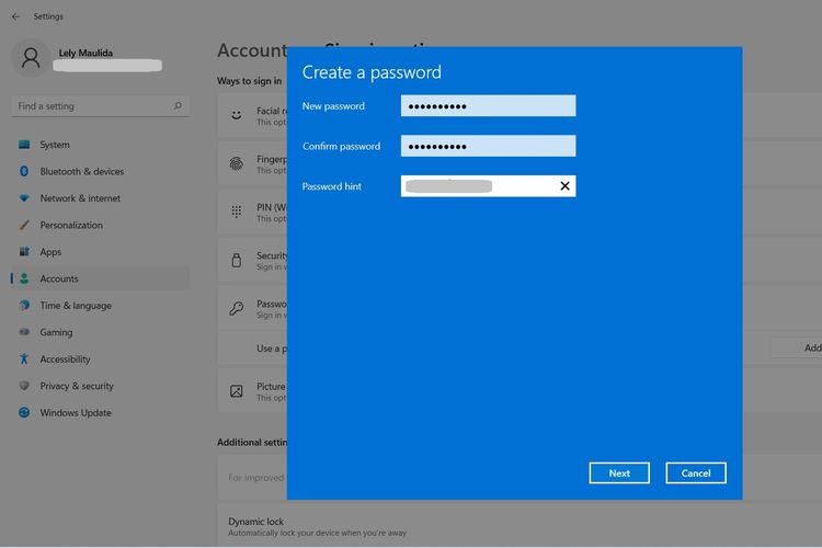 Cara Membuat Password di Komputer Windows 11, Windows 10 dan Windows 7