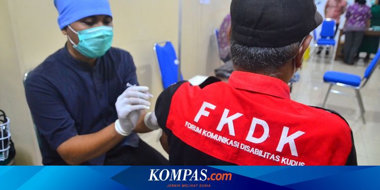 225.000 Penyandang Disabilitas di Jawa-Bali Selesai Divaksinasi Oktober 2021 - Vimarsana News