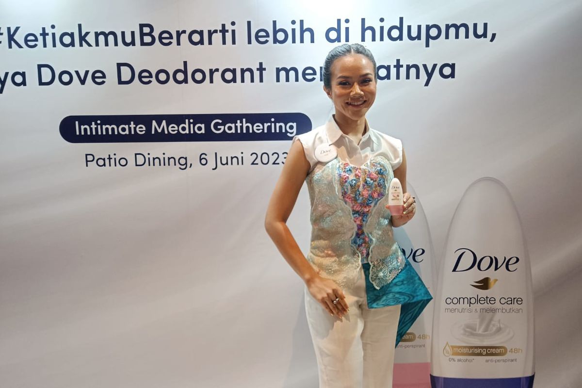 Yura Yunita dalam acara Dove Intimate Media Gathering