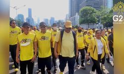Jalan Sehat HUT Partai Golkar Ke-58 Pecahkan Rekor MURI