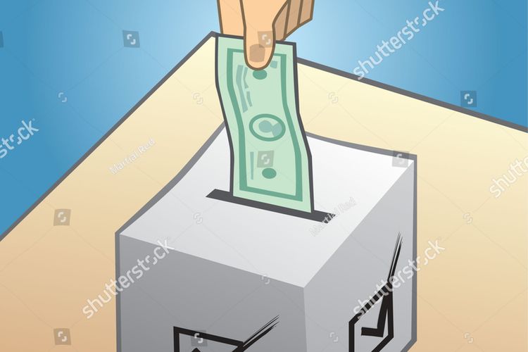 Ilustrasi politik uang