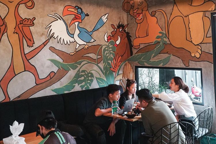 Hakuna Matata, salah satu kafe hidden gem di Jakarta Timur.