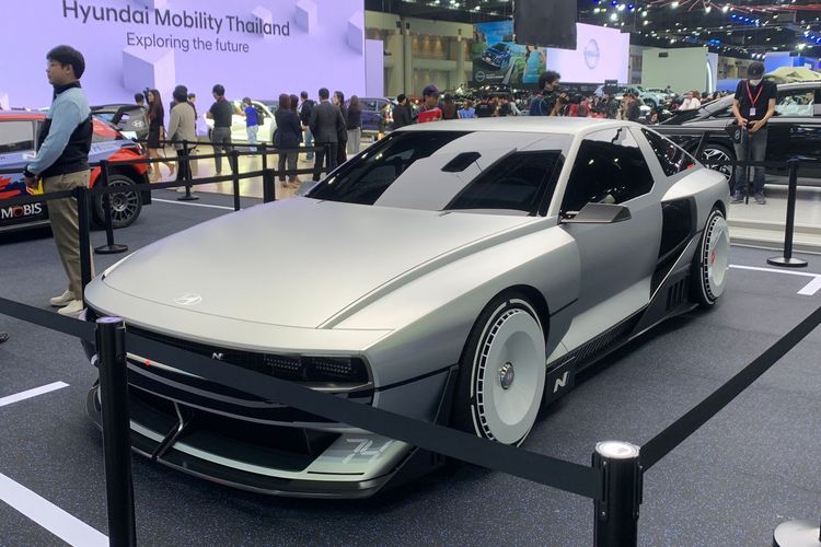 Hyundai N Vision 74 hadir di Thailand International Motor Expo 2023