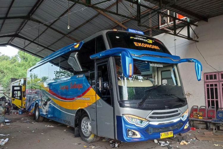 Foto Bus Sugeng Rahayu Rombak Bodi Dari Legacy Jadi Jetbus