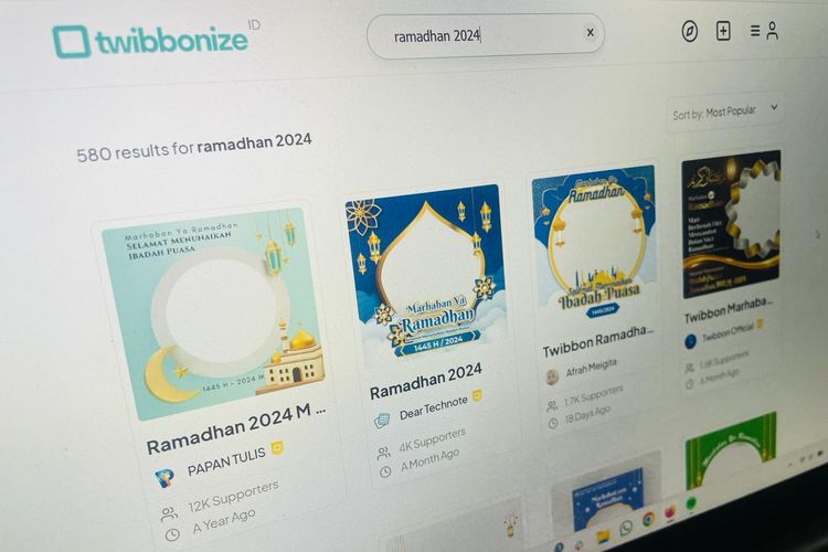 Twibbon Ramadhan 2024.