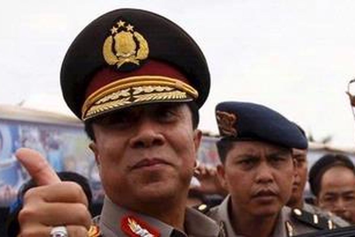 Jenderal Bambang Hendarso Danuri, kini mantan Kepala Kepolisian RI.