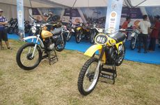 Ada Pameran Yamaha Trail Jadul di Bandung