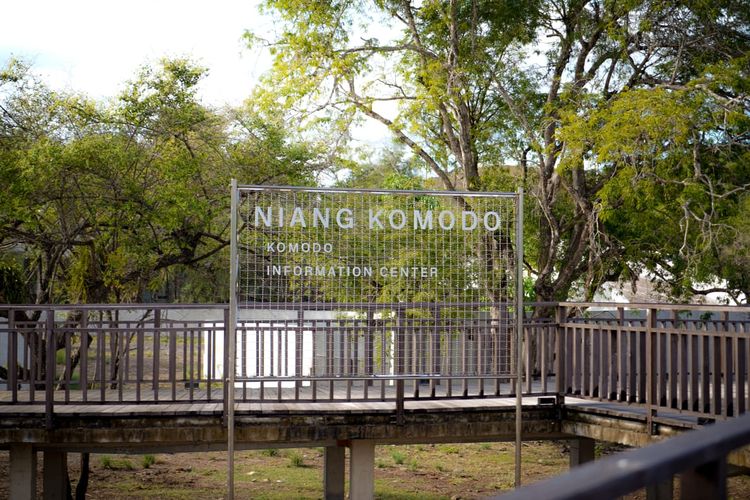 Pusat Informasi Niang Komodo, Labuan Bajo Flores, Nusa Tenggara Timur (NTT).