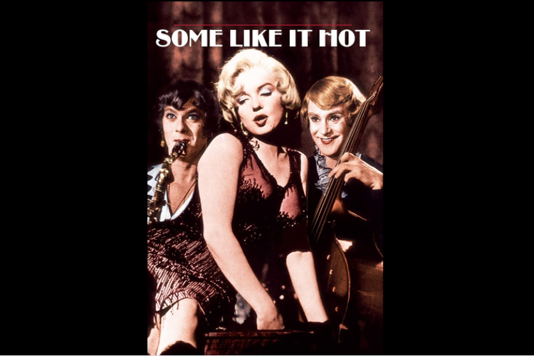Poster film Some Like It Hot.