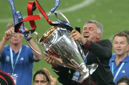 Final Ideal Liga Champions Versi Ancelotti: Madrid Vs Milan