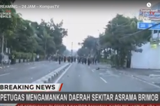 Imbas Perusakan Asrama Brimob, Jalan KS Tubun Ditutup