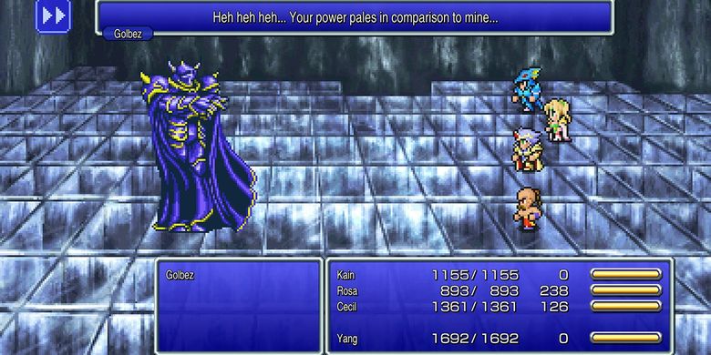 Screenshot game Final Fantasy VI Remastered di Steam