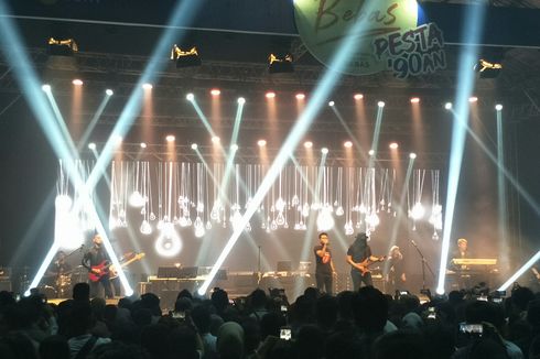 Di Konser Bebas, Andra and The Backbone Tampil Rasa Dewa 19