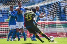 Napoli Vs Brescia, Balotelli Cetak Gol Pertama pada Serie A sejak 2015