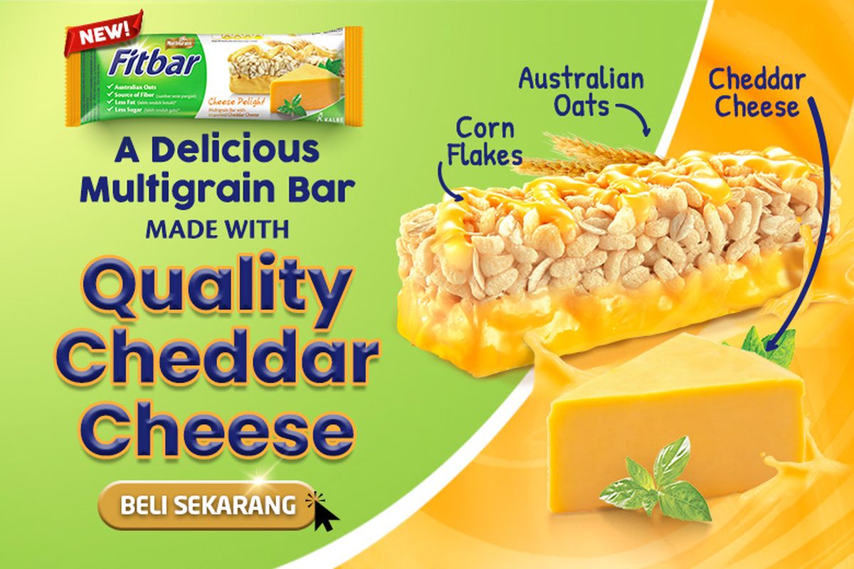 Fitbar Cheese Delight. 