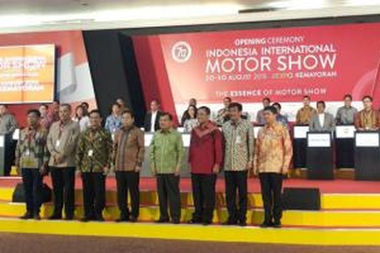 Pembukaan IIMS 2015 oleh Wakil Presiden RI, Jusuf Kalla