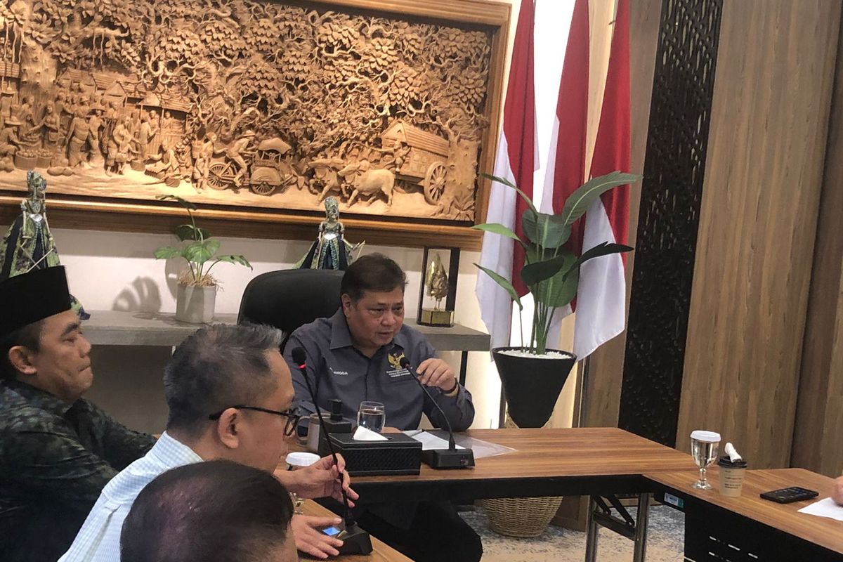 Menteri Koordinator Bidang Perekonomian Airlangga Hartarto