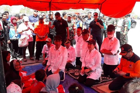 Presiden Jokowi: Sabar, Evakuasi Dulu Baru Rekonstruksi