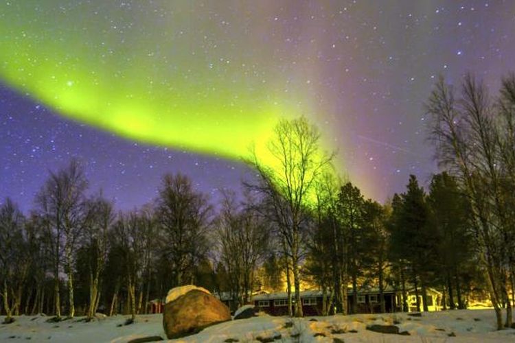 Aurora Borealis di Finlandia