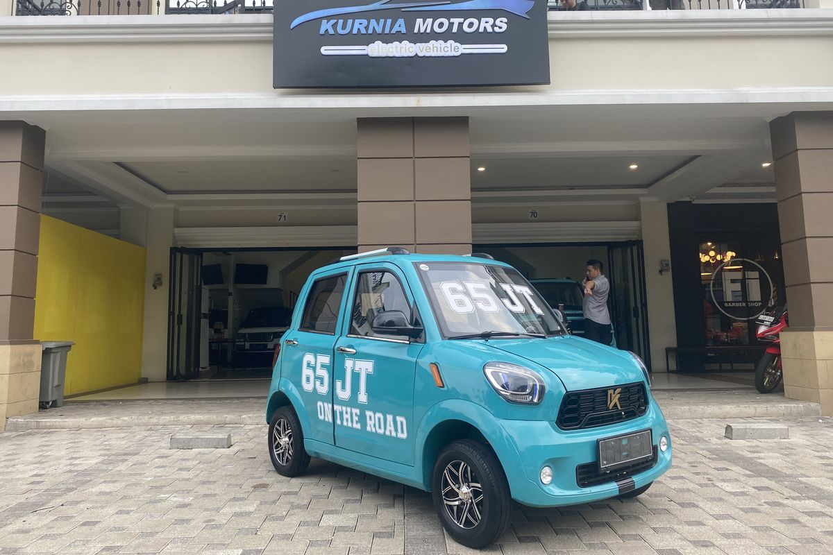 Mobil listrik murah Kurnia Motors EVCBU