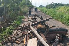 Warga Deli Serdang Protes Blokir Jalan, Imbas Buang Sampah Sembarang