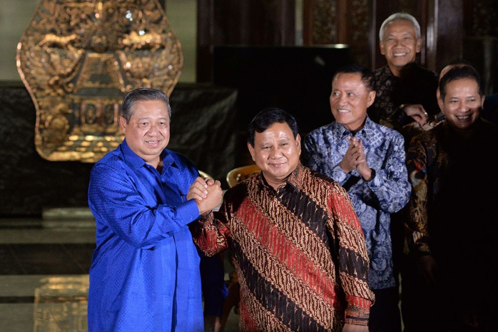 Pertemuan SBY-Prabowo Akan Bahas Syarat Cawapres Demokrat
