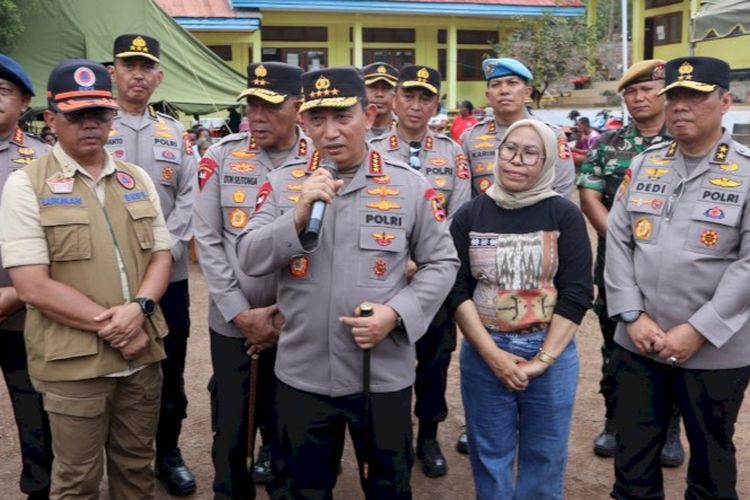 Pilkada 2024, Kapolri Imbau Penyintas Erupsi Gunung Lewotobi Mencoblos di TPS Khusus