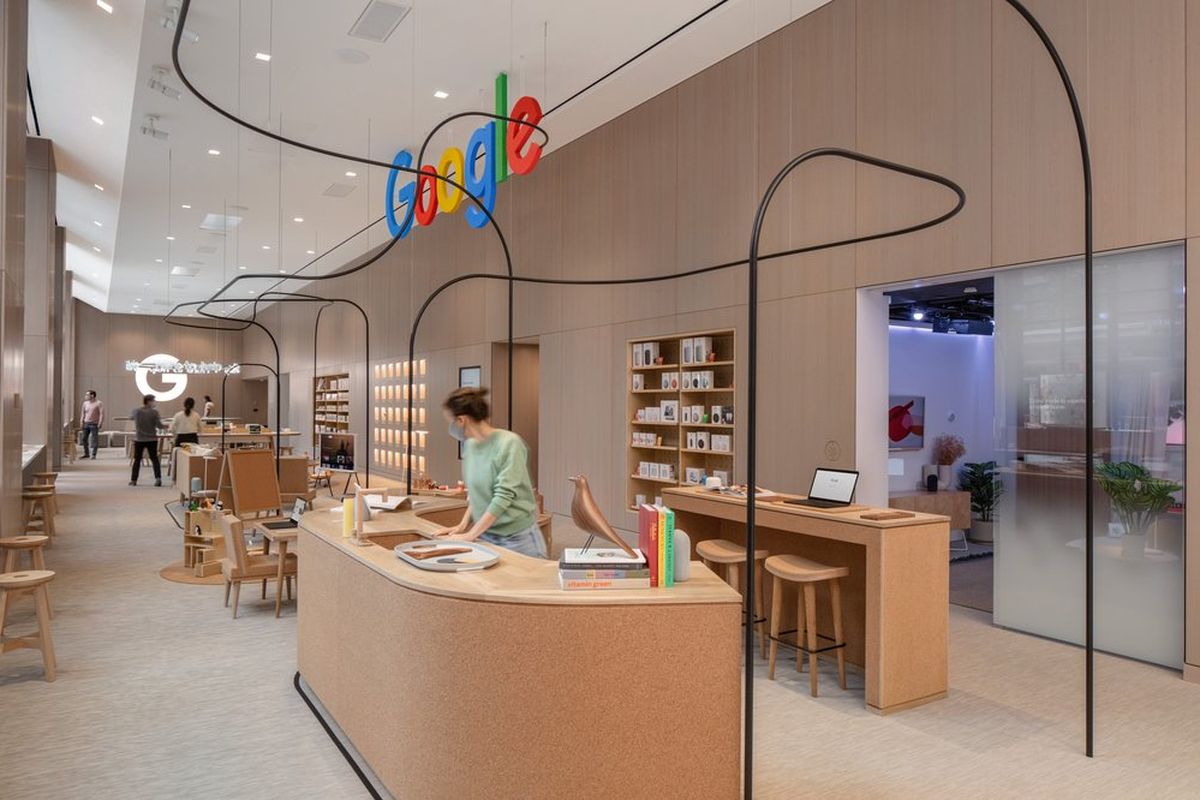 Toko fisik, Google Store