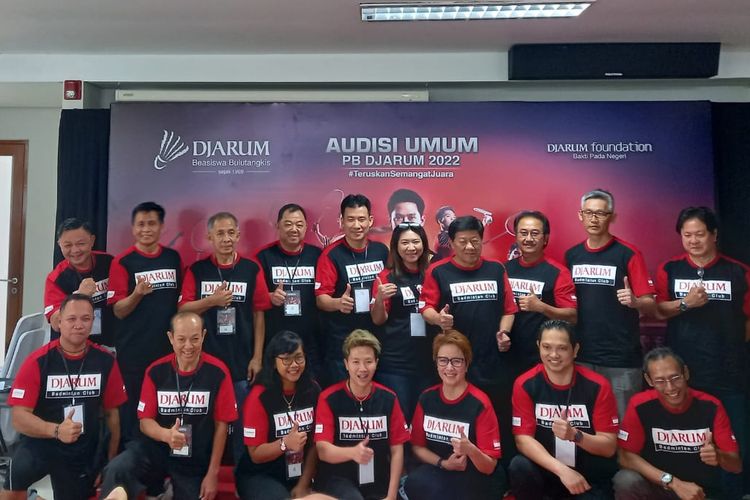 Sejumlah legenda dilibatkan dalam proses seleksi Audisi Umum PB Djarum 2022. Audisi Umum PB Djarum 2022 akan digelar di GOR Djarum, Jati, Kudus, mulai Rabu (19/10/2022) sampai Minggu (23/10/2022).