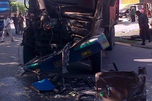 Sudah 21 Kecelakaan Melibatkan Truk Terjadi di Tangsel