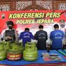 Curi 56 Tabung Elpiji, 3 Pria Pengangguran Diamankan Polres Jepara
