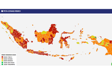 UPDATE Daftar 240 Zona Merah Covid-19 di Pulau Jawa dan Sumatera