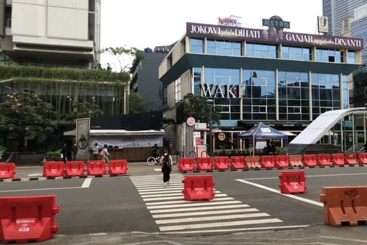 Kawasan MRT Dukuh Atas.