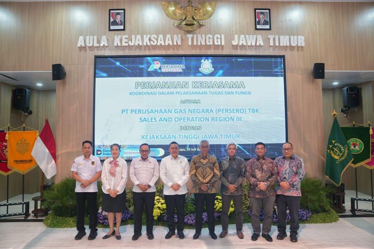 Tingkatkan Kepastian Hukum di Wilayah Operasional Jatim, PGN Teken MoU dengan Kejati Jatim