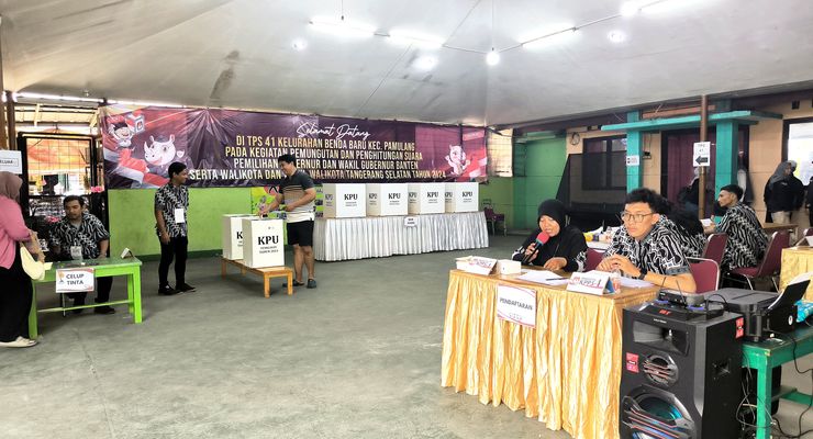 Ada Pemilih Salah TPS, KPU Tangsel Gelar Pemungutan Suara Ulang di TPS 41 Benda Baru