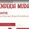 Beasiswa Cendekia Muda 2023 bagi SMA-S3, Total Beasiswa Rp 12 Juta